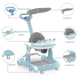 4 in 1 Baby Walker Toddler